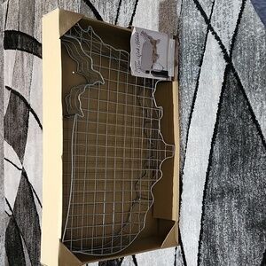 UNITED STATES WINE CORKS CHAMPAGNE CORKS MEMORIES WALL DISPLAY DECORATIVE HOLDER